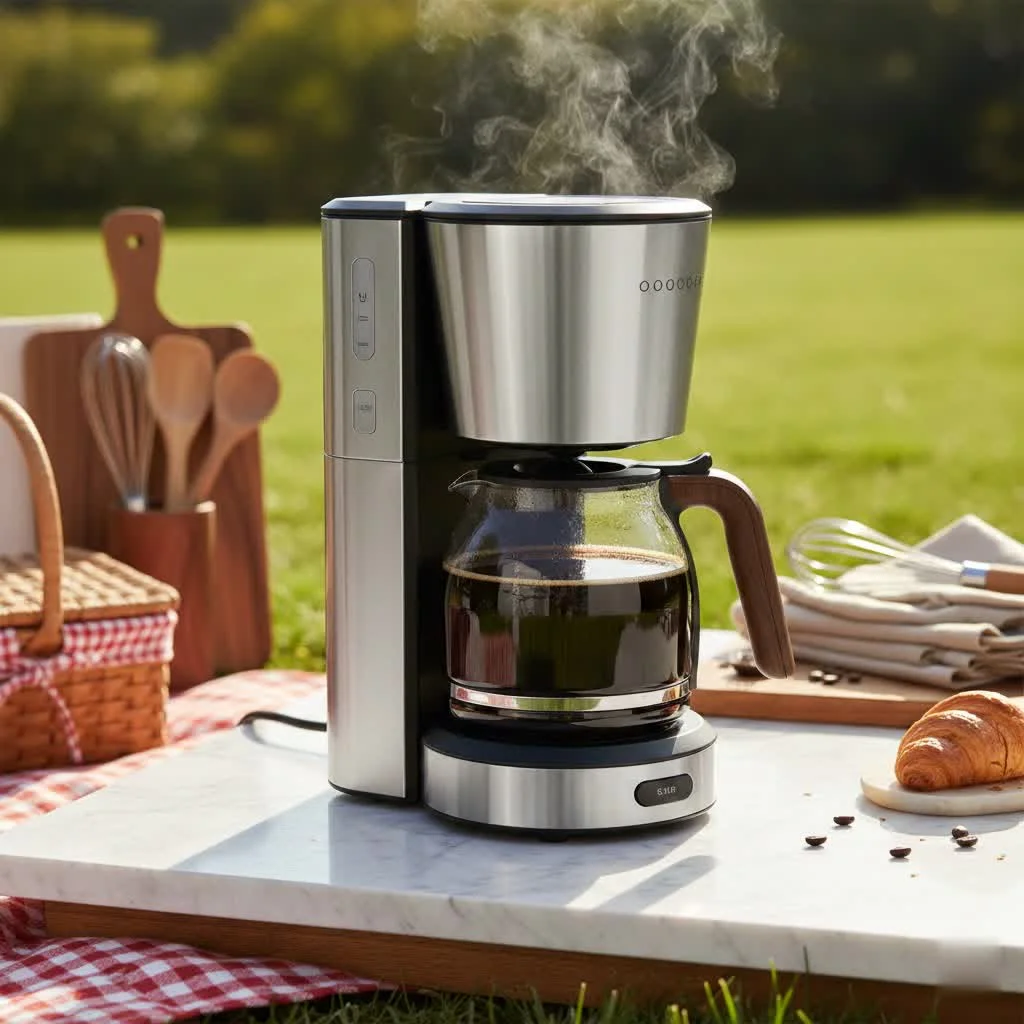 Beautiful coffee maker for kitchen decor