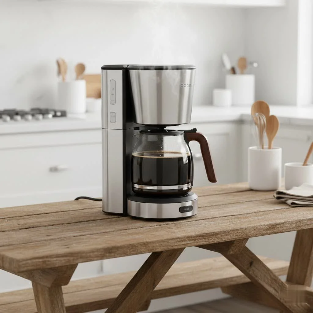 Compact coffee maker for small spaces